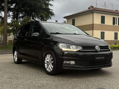 Volkswagen Touran 1.6 TDI 115 CV 7 POSTI Nero usata Sant'Angelo in vado