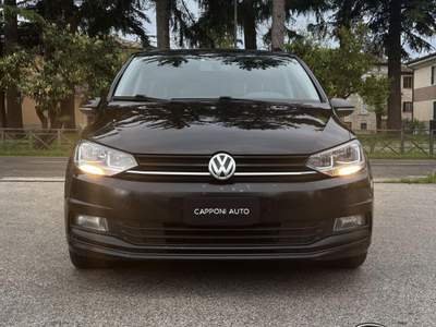 Volkswagen Touran 1.6 TDI 115 CV 7 POSTI Nero usata Sant'Angelo in vado