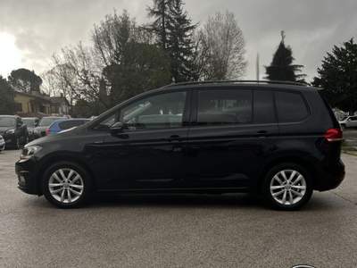 Volkswagen Touran 1.6 TDI 115 CV 7 POSTI Nero usata Sant'Angelo in vado