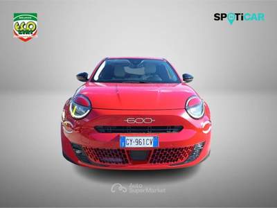 Fiat 600 Hybrid 100 CV DCT MHEV La Prima Rosso usata Cassino