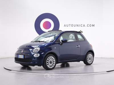Fiat 500C 1.2 DUALOGIC AUTOMATICA LOUNGE NEOPATENTATI Blu/Azzurro usata Brescia