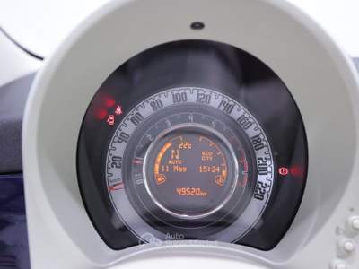 Fiat 500C 1.2 DUALOGIC AUTOMATICA LOUNGE NEOPATENTATI Blu/Azzurro usata Brescia