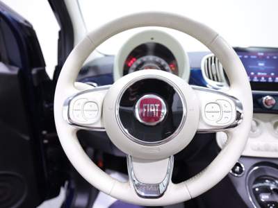 Fiat 500C 1.2 DUALOGIC AUTOMATICA LOUNGE NEOPATENTATI Blu/Azzurro usata Brescia