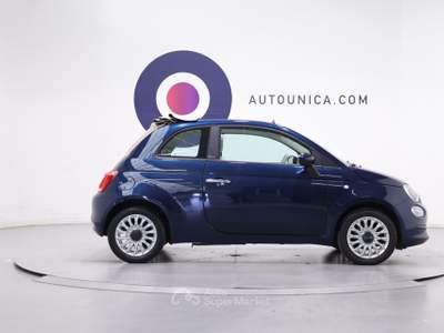 Fiat 500C 1.2 DUALOGIC AUTOMATICA LOUNGE NEOPATENTATI Blu/Azzurro usata Brescia