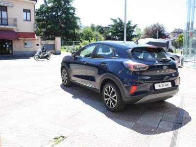 Ford Puma 1.0 EcoBoost Hybrid 125 CV S&S Titanium Blu/Azzurro usata Nova Milanese