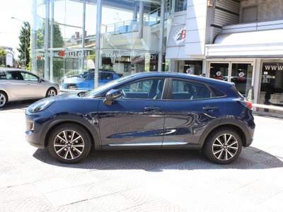 Ford Puma 1.0 EcoBoost Hybrid 125 CV S&S Titanium Blu/Azzurro usata Nova Milanese