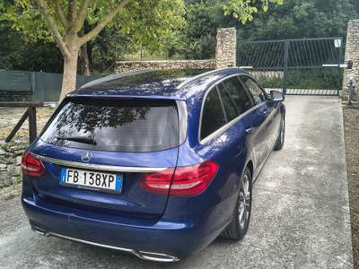 Mercedes-Benz Classe C Mercedes Classe C180 SW Blu/Azzurro usata Sassari