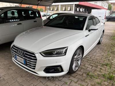 Audi A5 40 2.0 tdi Sport quattro 190cv s-tronic Bianco usata Cento