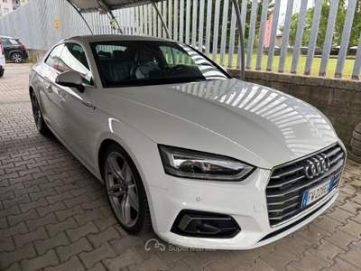 Audi A5 40 2.0 tdi Sport quattro 190cv s-tronic Bianco usata Cento