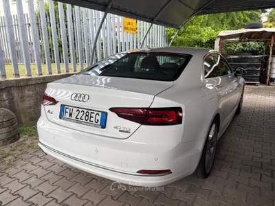 Audi A5 40 2.0 tdi Sport quattro 190cv s-tronic Bianco usata Cento