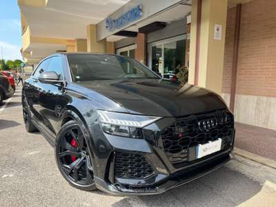 Audi RS Q8 4.0 mhev quattro tiptronic 600cv Nero usata Roma
