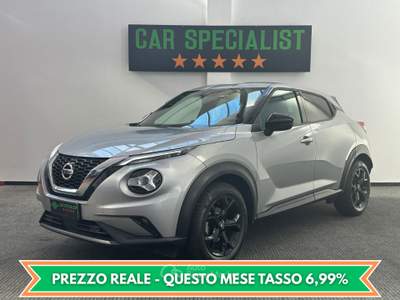 Nissan Juke 1.0 dig-t N-Connecta CDT UNIPROP.|REAR|PADDLES|17' Nero usata Como