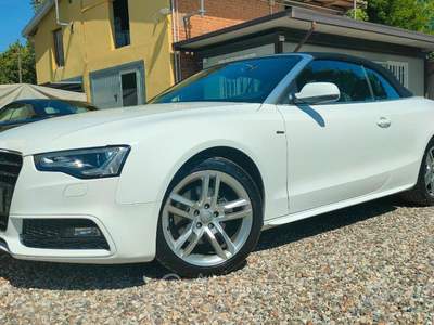 Audi A5 Cabrio 2.0 tdi S-Line 177cv Multitronic 13 usata Sant'Agata sul Santerno
