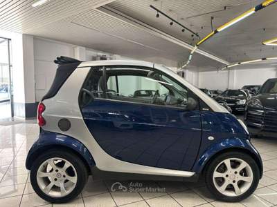 Smart ForTwo 700 Cabrio pulse 60Cv -Service Smart Blu/Azzurro usata Monza