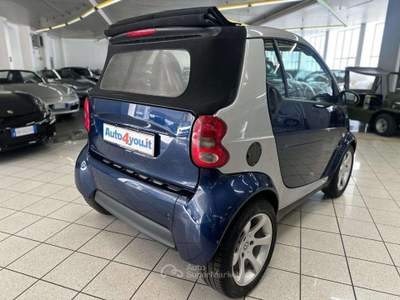Smart ForTwo 700 Cabrio pulse 60Cv -Service Smart Blu/Azzurro usata Monza