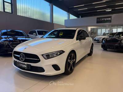 Mercedes-Benz Classe A Sport PELLE/LED/CAMERA/18" Bianco usata Merano