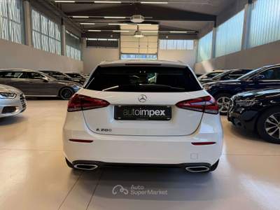 Mercedes-Benz Classe A Sport PELLE/LED/CAMERA/18" Bianco usata Merano