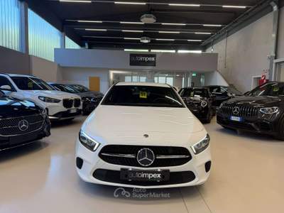 Mercedes-Benz Classe A Sport PELLE/LED/CAMERA/18" Bianco usata Merano