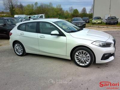 BMW Serie 1 116d 116d 5p. Advantage Bianco usata Mogliano Veneto