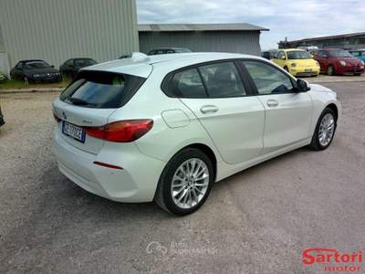 BMW Serie 1 116d 116d 5p. Advantage Bianco usata Mogliano Veneto