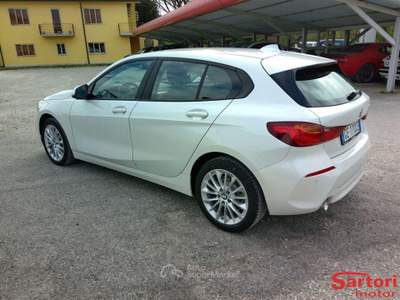 BMW Serie 1 116d 116d 5p. Advantage Bianco usata Mogliano Veneto