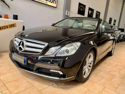 Mercedes-Benz Classe E Classe E220 CDi Cabrio aut Avantgarde Nero usata Rho