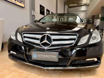 Mercedes-Benz Classe E Classe E220 CDi Cabrio aut Avantgarde Nero usata Rho
