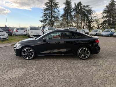 Audi A3 Sedan 35 TFSI S tronic S line edition|FULL OPTIONAL Nero usata Calestano