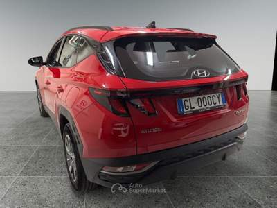 Hyundai Tucson 1.6 T-GDI MHEV 2wd 150cv Xtech iMT Rosso usata Ciriè