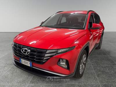 Hyundai Tucson 1.6 T-GDI MHEV 2wd 150cv Xtech iMT Rosso usata Ciriè
