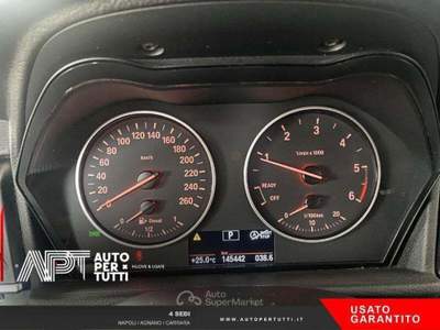 BMW Serie 2 Gran Tourer 218d 218d Gran Tourer auto Rosso usata Marano di Napoli