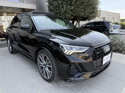 Audi Q3 45 2.0 TFSI S line edition quattro S-Tronic *TETTO, 20", B&O, MATRIX, PROMO AZZURRA* Nero usata Suzzara