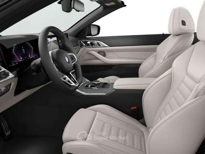 BMW Serie 4 420d 420 d Cabrio mhev 48V MSport Pro auto Grigio usata Brescia
