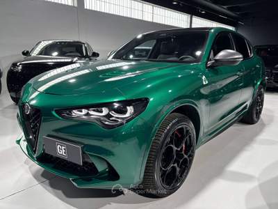 Alfa Romeo Stelvio 2.9 V6 Quadrifoglio Q4 520cv auto Verde usata Luzzara