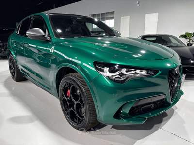 Alfa Romeo Stelvio 2.9 V6 Quadrifoglio Q4 520cv auto Verde usata Luzzara