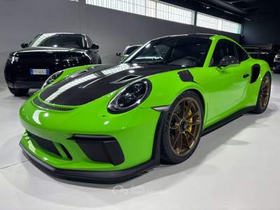 Porsche 911 991 Coupe 4.0 GT3 RS auto - WEISSACH, KIT MANTHEY Verde usata Luzzara