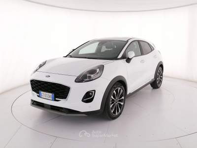 Ford Puma 1.0 ecoboost h Titanium X s&s 125cv Bianco usata Roma