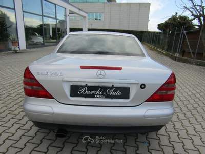 Mercedes-Benz SLK 200 cat Cabrio - HardTop Argento usata Faenza