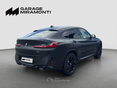 BMW X4 Xdrive20d mhev 48V Msport auto Nero usata Cappella Maggiore