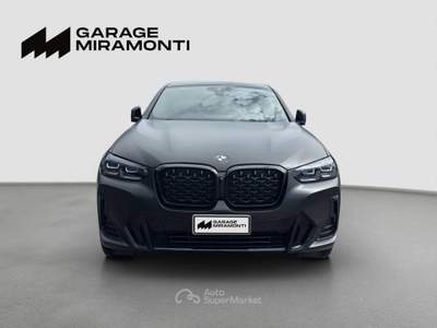 BMW X4 Xdrive20d mhev 48V Msport auto Nero usata Cappella Maggiore