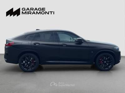 BMW X4 Xdrive20d mhev 48V Msport auto Nero usata Cappella Maggiore