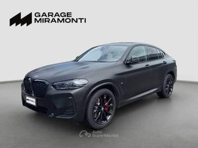 BMW X4 Xdrive20d mhev 48V Msport auto Nero usata Cappella Maggiore