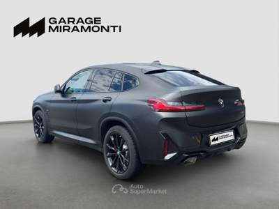 BMW X4 Xdrive20d mhev 48V Msport auto Nero usata Cappella Maggiore