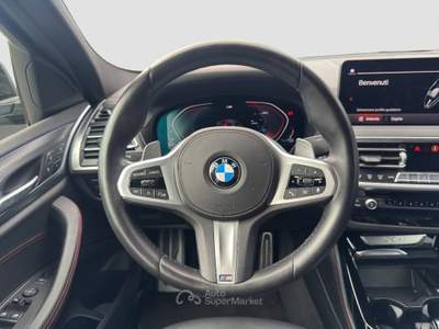 BMW X4 Xdrive20d mhev 48V Msport auto Nero usata Cappella Maggiore