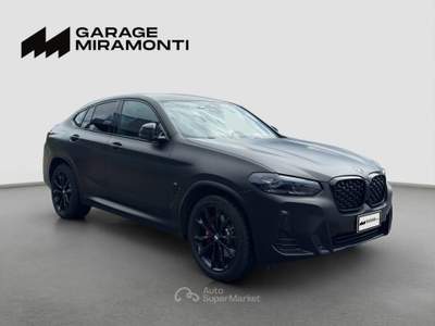 BMW X4 Xdrive20d mhev 48V Msport auto Nero usata Cappella Maggiore