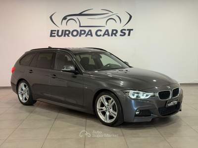 BMW Serie 3 Gran Turismo 318d 318d MSport Touring Blu/Azzurro usata Caresanablot