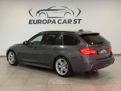BMW Serie 3 Gran Turismo 318d 318d MSport Touring Blu/Azzurro usata Caresanablot