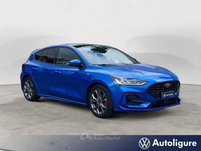Ford Focus 1.0 EcoBoost Hybrid 125cv ST-Line Blu/Azzurro usata Lerici