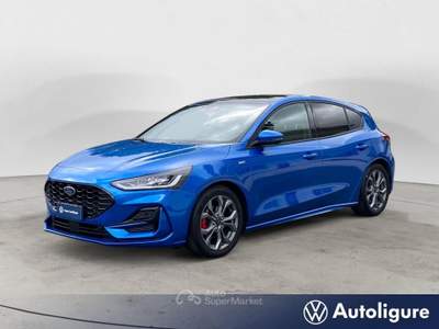 Ford Focus 1.0 EcoBoost Hybrid 125cv ST-Line Blu/Azzurro usata Lerici