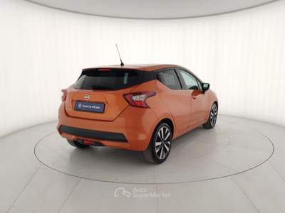 Nissan Micra dCi 90 Tekna Arancione usata Massa